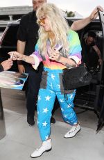 KESHA SEBERT at LAX Airport in Los Angeles 06/04/2018