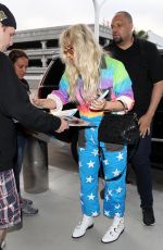 KESHA SEBERT at LAX Airport in Los Angeles 06/04/2018