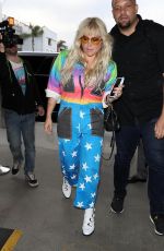 KESHA SEBERT at LAX Airport in Los Angeles 06/04/2018