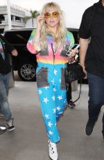 KESHA SEBERT at LAX Airport in Los Angeles 06/04/2018