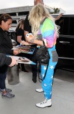 KESHA SEBERT at LAX Airport in Los Angeles 06/04/2018