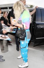 KESHA SEBERT at LAX Airport in Los Angeles 06/04/2018