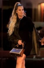 KHLOE KARDASHIAN Night Out in Beverly Hills 06/25/2018