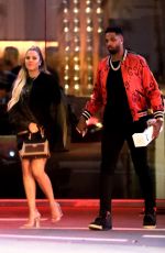 KHLOE KARDASHIAN Night Out in Beverly Hills 06/25/2018