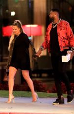 KHLOE KARDASHIAN Night Out in Beverly Hills 06/25/2018
