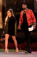 KHLOE KARDASHIAN Night Out in Beverly Hills 06/25/2018