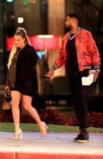 KHLOE KARDASHIAN Night Out in Beverly Hills 06/25/2018