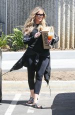 KHLOE KARDASHIAN Out and About in Calabasas 06/18/2018