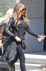 KHLOE KARDASHIAN Out and About in Calabasas 06/18/2018