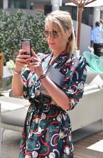 KIERA CHAPLIN at Roland Garros Village in Paris 06/07/2018