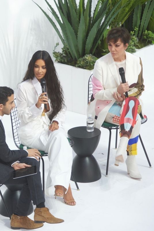 KIM KARDASHIAN and KRIS JENNER at Interview at BOF West in Beverly Hills 06/18/2018