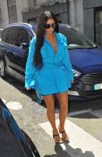 KIM KARDASHIAN Arrives at Louis Vuitton Fashion Show in Paris 06/21/2018
