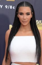 KIM KARDASHIAN at 2018 MTV Movie and TV Awards in Santa Monica 06/16/2018