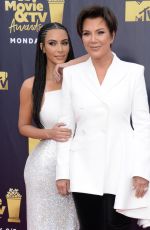 KIM KARDASHIAN at 2018 MTV Movie and TV Awards in Santa Monica 06/16/2018