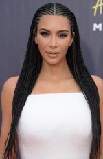 KIM KARDASHIAN at 2018 MTV Movie and TV Awards in Santa Monica 06/16/2018