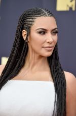 KIM KARDASHIAN at 2018 MTV Movie and TV Awards in Santa Monica 06/16/2018