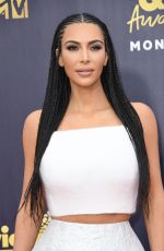 KIM KARDASHIAN at 2018 MTV Movie and TV Awards in Santa Monica 06/16/2018