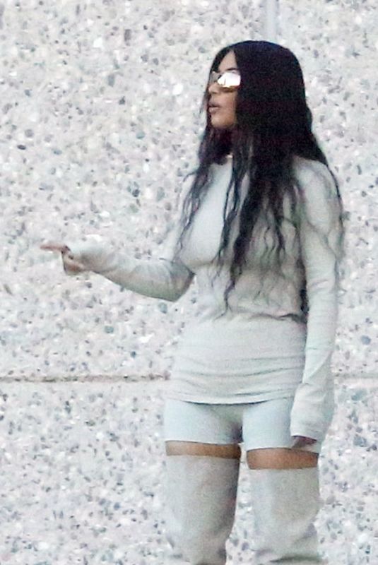 KIM KARDASHIAN at a Studio in Calabasas 06/11/2018