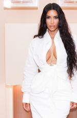 KIM KARDASHIAN at Her KKW Beauty and Fragrance Pop-up Opening at Westfield Century City 06/18/2018