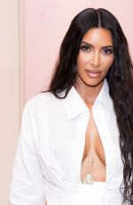 KIM KARDASHIAN at Her KKW Beauty and Fragrance Pop-up Opening at Westfield Century City 06/18/2018