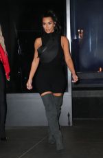 KIM KARDASHIAN Leaves Estiatorio Milos in New York 06/14/2018