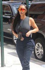 KIM KARDASHIAN Out and About in New York 06/15/2018