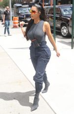 KIM KARDASHIAN Out and About in New York 06/15/2018