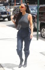 KIM KARDASHIAN Out and About in New York 06/15/2018