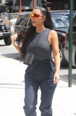 KIM KARDASHIAN Out and About in New York 06/15/2018