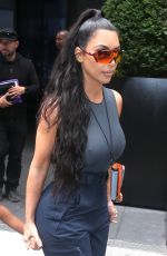 KIM KARDASHIAN Out and About in New York 06/15/2018