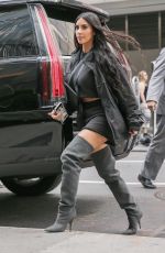 KIM KARDASHIAN Out in New York 06/14/2018