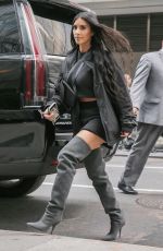 KIM KARDASHIAN Out in New York 06/14/2018