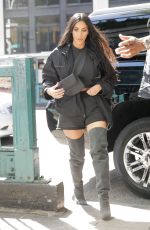 KIM KARDASHIAN Out in New York 06/14/2018