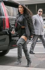 KIM KARDASHIAN Out in New York 06/14/2018