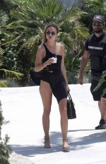KIMBERLEY GARNER Out and About in Greece 06/12/2018