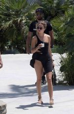 KIMBERLEY GARNER Out and About in Greece 06/12/2018
