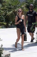 KIMBERLEY GARNER Out and About in Greece 06/12/2018