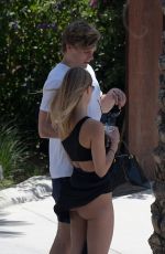KIMBERLEY GARNER Out and About in Greece 06/12/2018