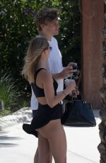 KIMBERLEY GARNER Out and About in Greece 06/12/2018