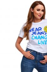 KIMBERLEY WALSH and UNA HEALY for Jeans for Genes, 2018