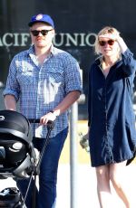 KIRSTEN DUNST and Jesse Plemons Out with Newborn Baby Ennis in Los Angeles 06/22/2018