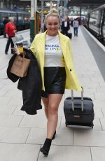 KIRSTY-LEIGH PORTER at Manchester Piccadilly Train Station 06/02/2018