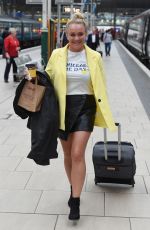 KIRSTY-LEIGH PORTER at Manchester Piccadilly Train Station 06/02/2018