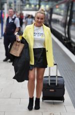 KIRSTY-LEIGH PORTER at Manchester Piccadilly Train Station 06/02/2018