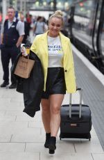 KIRSTY-LEIGH PORTER at Manchester Piccadilly Train Station 06/02/2018