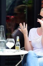 KITTY SPENCER Out for Lunch in Chelsea 06/19/2018