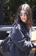 KOURTNEY KARDASHIAN at Kanye