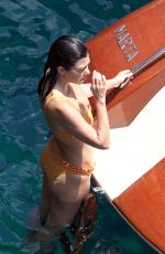 KOURTNEY KARDASHIAN in Bikini on Vacation in Capri 06/22/2018