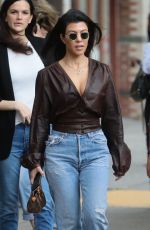KOURTNEY KARDASHIAN in Jeans Out in New York 06/06/2018
