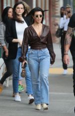 KOURTNEY KARDASHIAN in Jeans Out in New York 06/06/2018